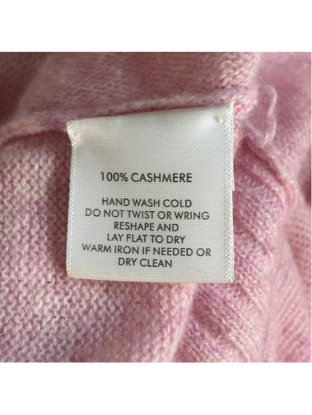 100% Cashmere Sweater Lot Of 3 Pink Cutter Fabric Approx 700g Craft Upcycle